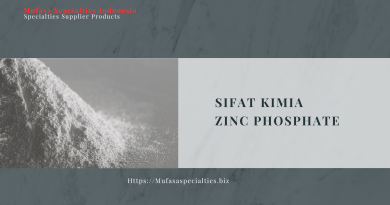 Sifat Kimia Zinc Phosphate