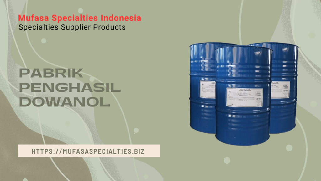 Pabrik Penghasil Dowanol