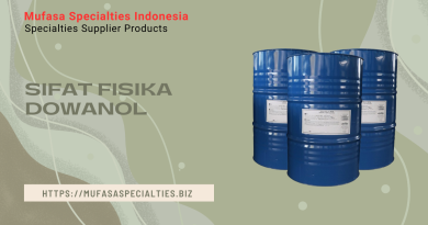 Sifat Fisika Dowanol