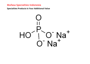 Ikatan Kimia Disodium Phosphate -