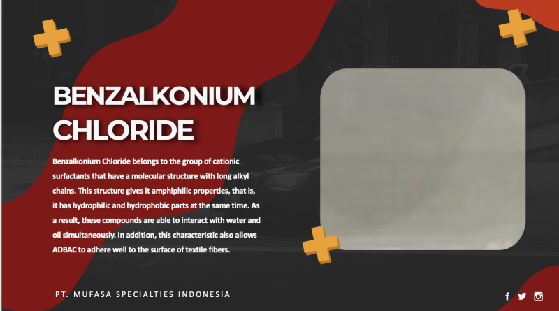 Jual Benzalkonium Chloride